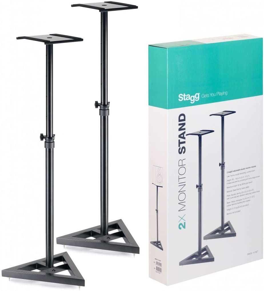 Stagg SMOS-10 Studio Monitor Stand Set