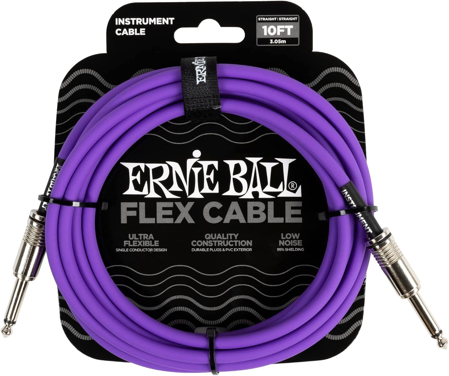 Flex Instrument Cable Straight/Straight – 10FT