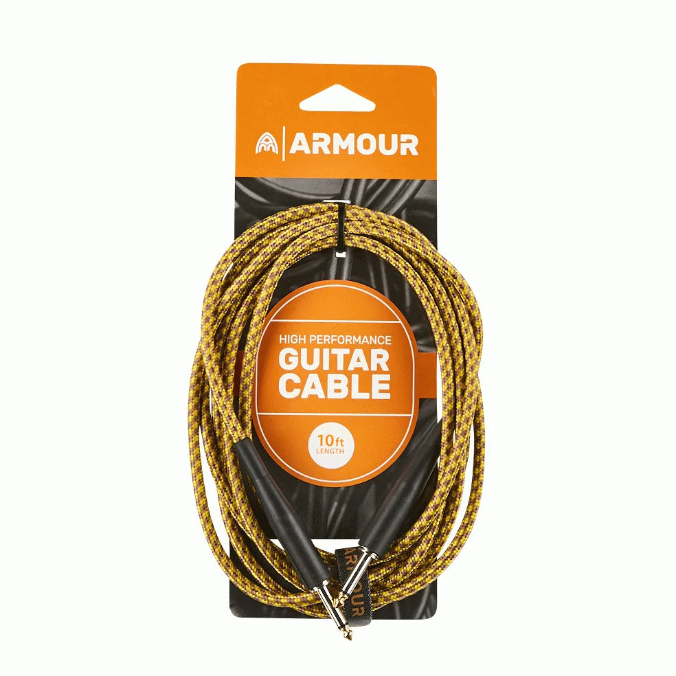 GW10 - Armour Cable Guitar Woven Premium 10ft