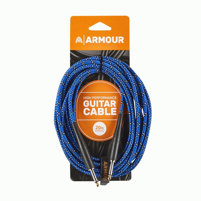 GW10 - Armour Cable Guitar Woven Premium 10ft
