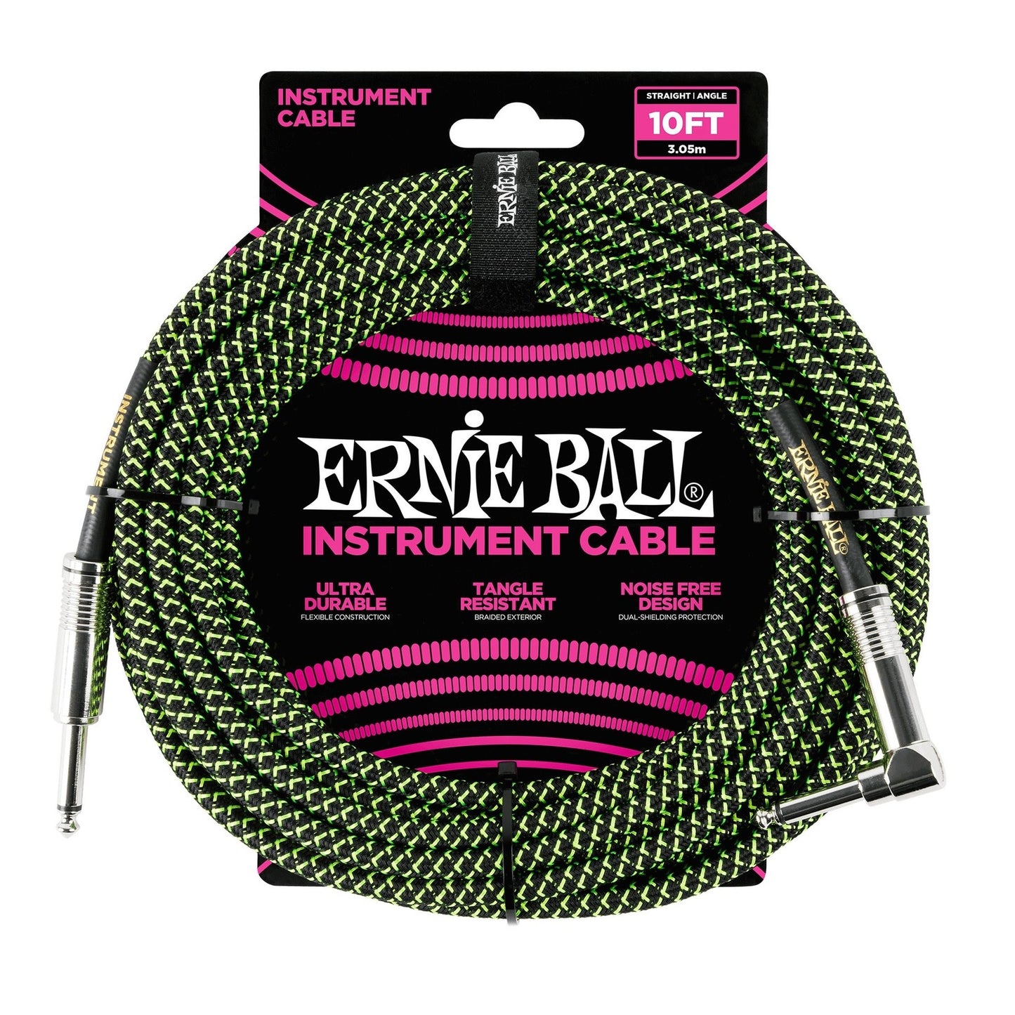Ernie Ball 10' Braided St/Agl