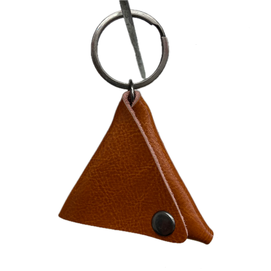 Leather Pick Pouch Keyring