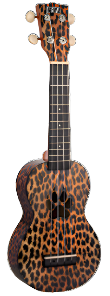 Mahalo - Art II Series Soprano Ukulele - Cheetah