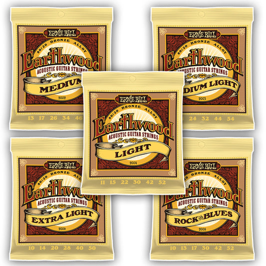 Ernie Ball Earthwood 80/20 Bronze Acoustic Strings