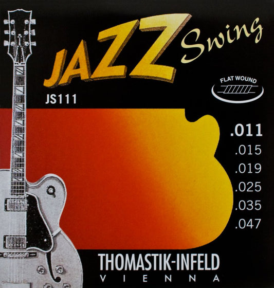 THOMASTIK JAZZ SWING FLATWOUND STRINGS